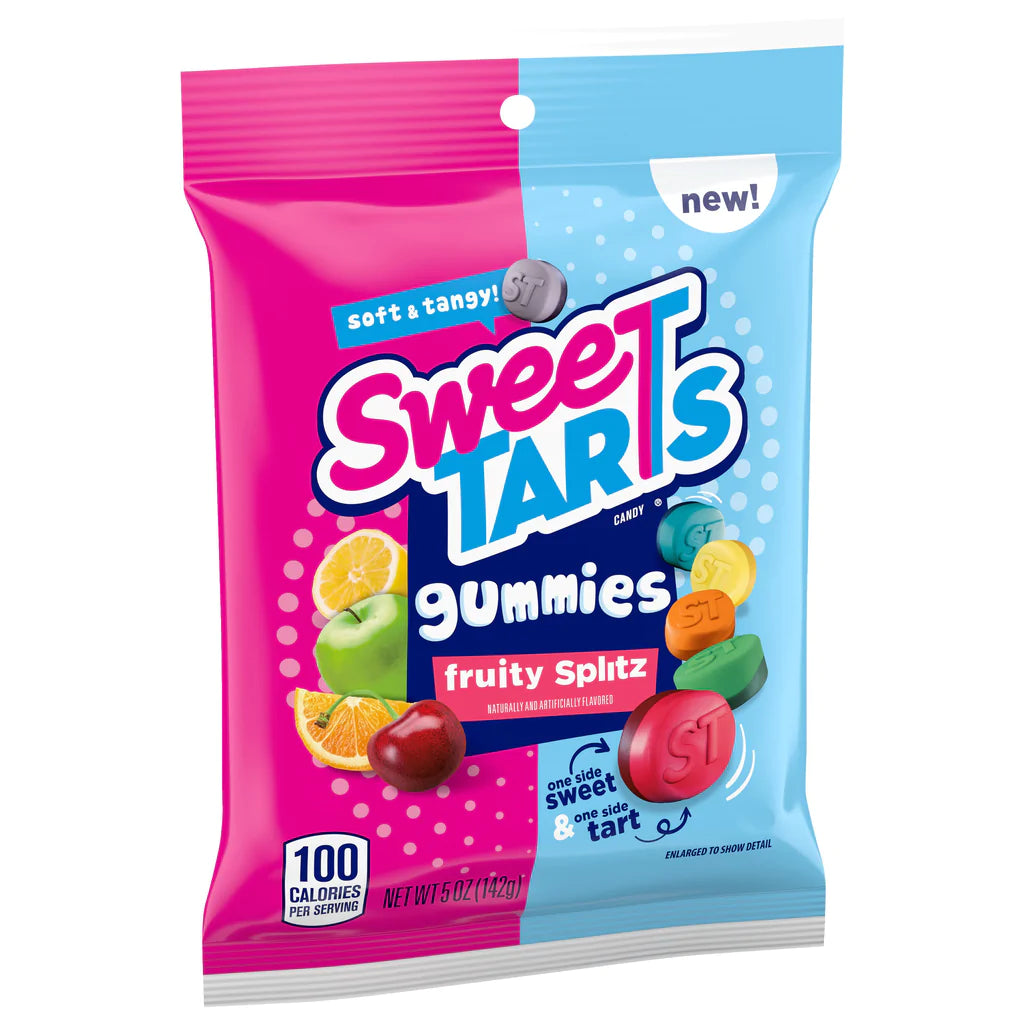 SweeTARTS Gummies Fruity Splitz BAG 142 g Exotic Candy Snaxies Montreal Quebec Canada