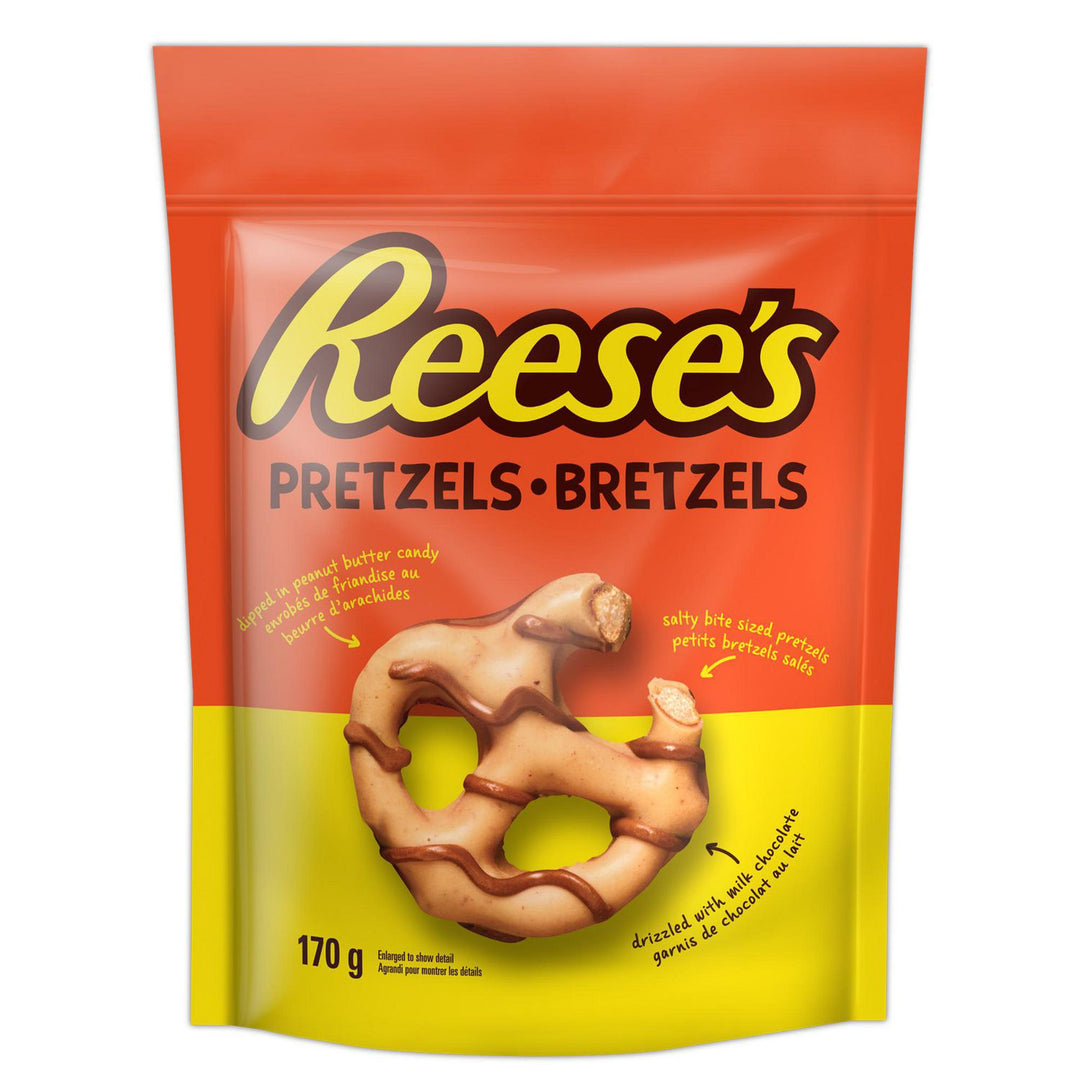 Bretzels enrobés Reese's 170 g