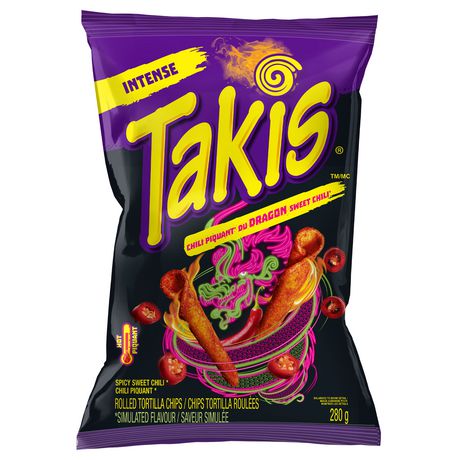 Takis Dragon Sweet Chili Rolled Tortilla Chips 280 g