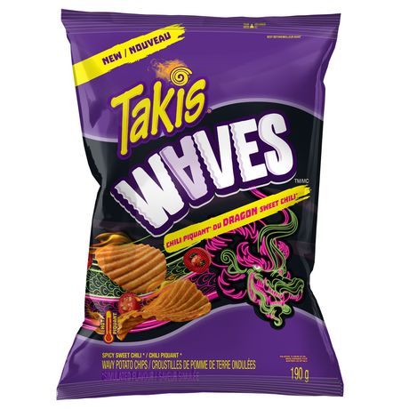 Takis Waves Dragon Sweet Chili 190 g