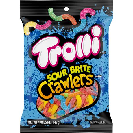 Trolli Sour Brite Crawlers 142 g Snaxies Exotic Candy Montreal Canada