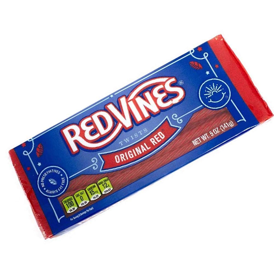 Red Vines Twists Originale Red Licorice 141 g Snaxies Exotic Candy Montreal Canada