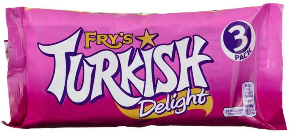 Cadbury Fry's Turkish Delight 153 g Exotic Candy UK Snaxies Montreal Canada