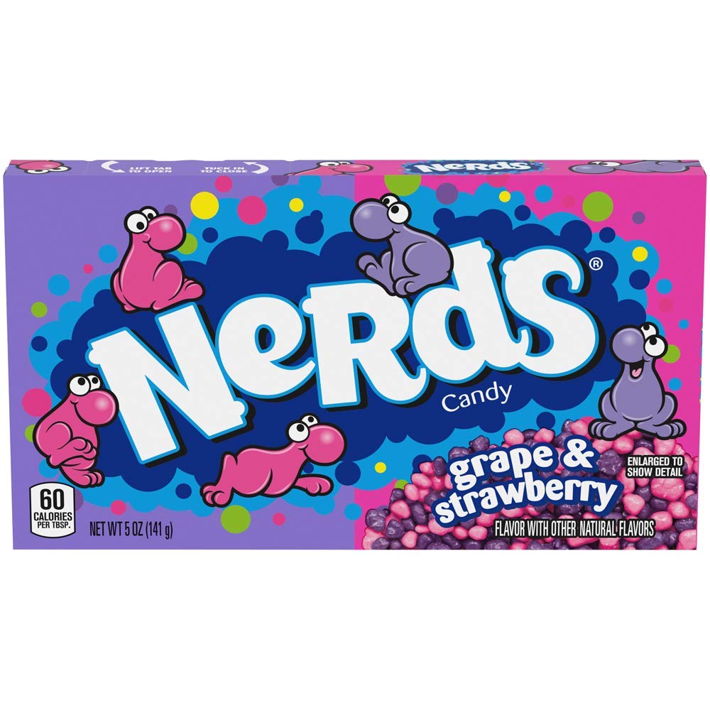 Nerds Grape & Strawberry Theatre Box 141 g Snaxies Exotic Candy Montreal Canada