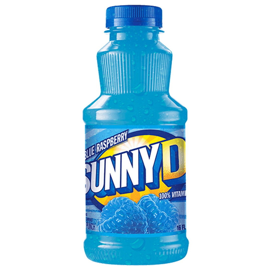 Sunny D Blue Raspberry 473 ml Snaxies Exotic Juice Montreal