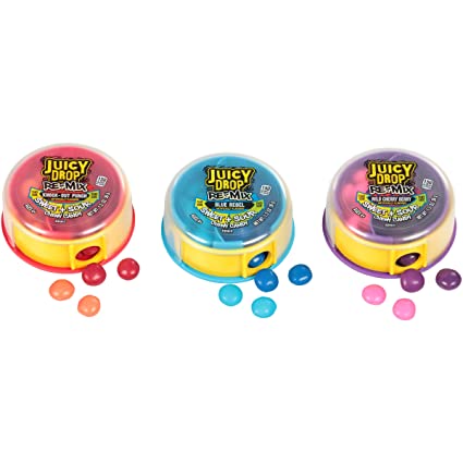 Juicy Drop Remix Sweet & Sour 36 g Snaxies Exotic Candy Montreal Canada