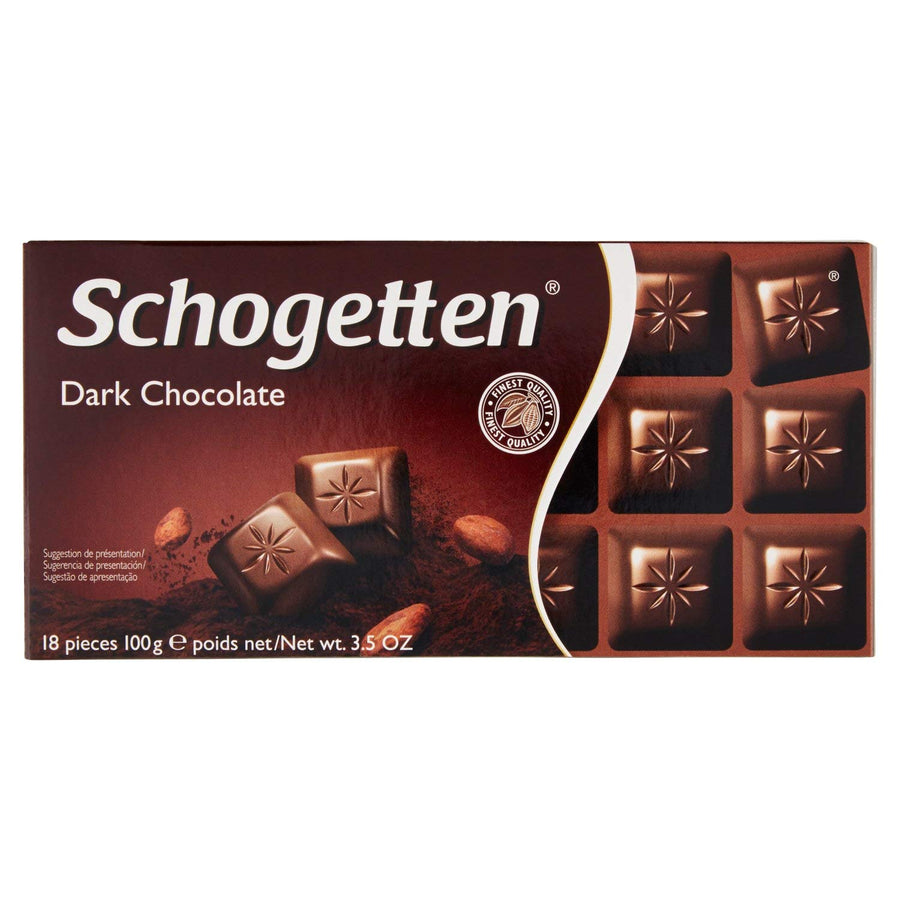 Schogetten Dark Chocolate Bar 100 g Snaxies Exotic Chocolate Montreal Canada