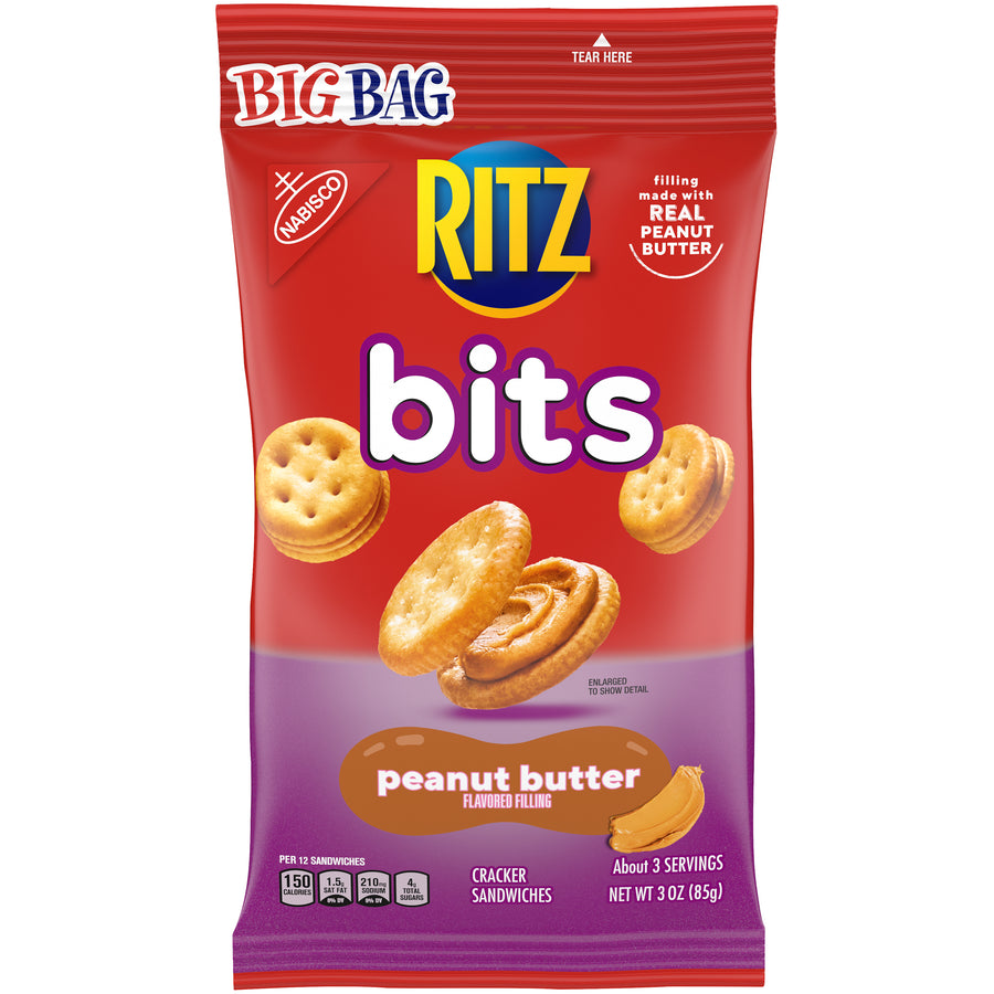 Ritz Bits Peanut Butter 85 g Snaxies Exotic Snacks Montreal Canada