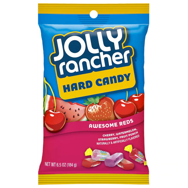 Jolly Rancher Awesome Reds Hard Candy 184 g Snaxies Exotic Candy Montreal Canada