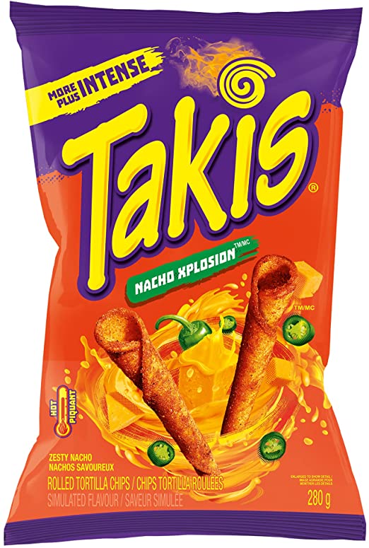 Takis Nacho Explosion 280 g Snaxies Montreal