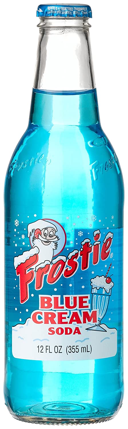 Frostie Blue Cream Soda 355 ml Snaxies Exotic Soda Montreal Canada