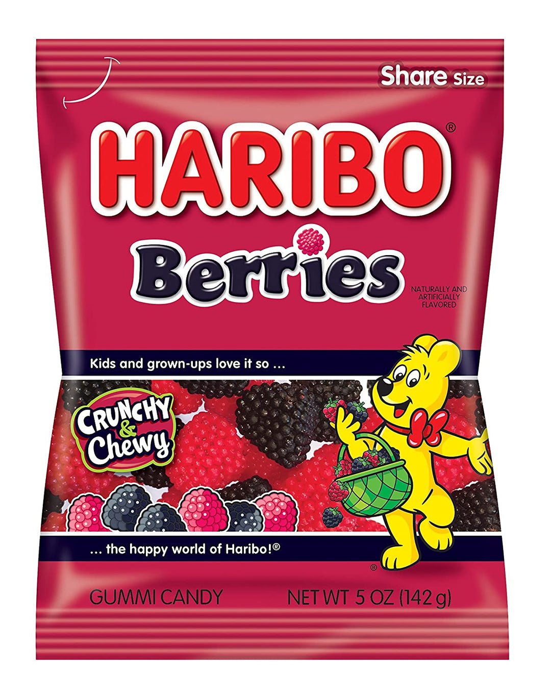 Haribo Berries Gummy Candy 142 g Snaxies Exotic Candy Montreal Canada