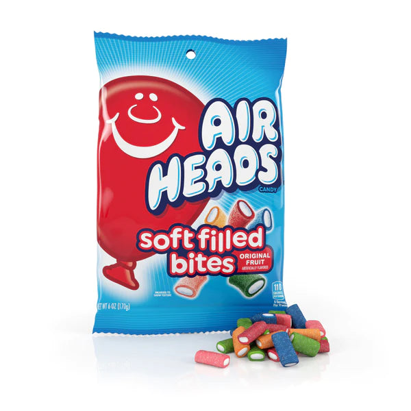 Airheads Soft Filled Bites 170 g Snaxies Exotic Candy Montreal