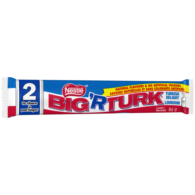 Big Turk Turkish Delight Chocolate Bar 86 g - Snaxies
