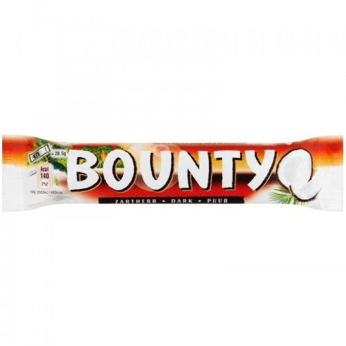 Bounty Dark Chocolate Bar - Snaxies