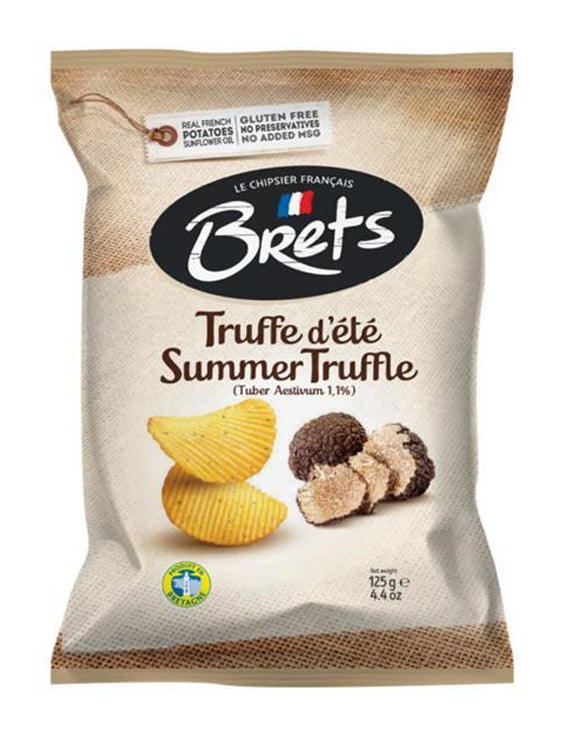 Brets Chips Summer Truffle Flavour 125 g Snaxies Exotic Chips Montreal Canada