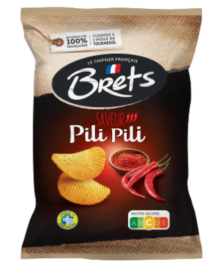 Brets Chips Pili Pili Flavour 125 g Snaxies Exotic Chips Montreal Canada