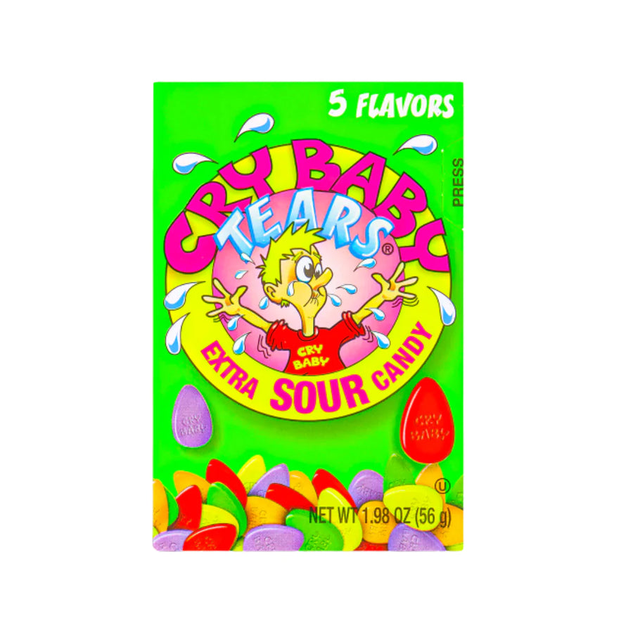 Cry Baby Tears Extra Sour 56 g Snaxies Exotic Candy Montreal Canada
