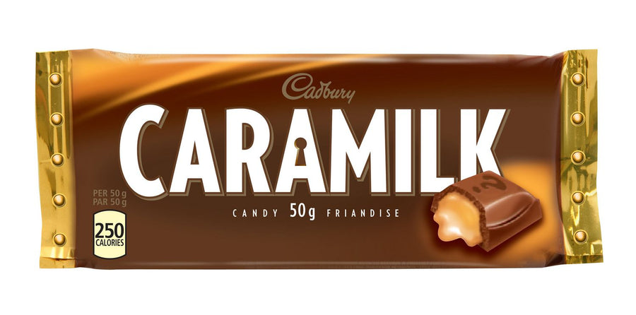 Cadbury Caramilk Chocolate Bar 50 g - Snaxies