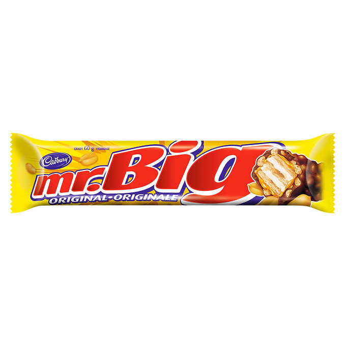 Cadbury Mr. Big Chocolate Bar 60 g - Snaxies