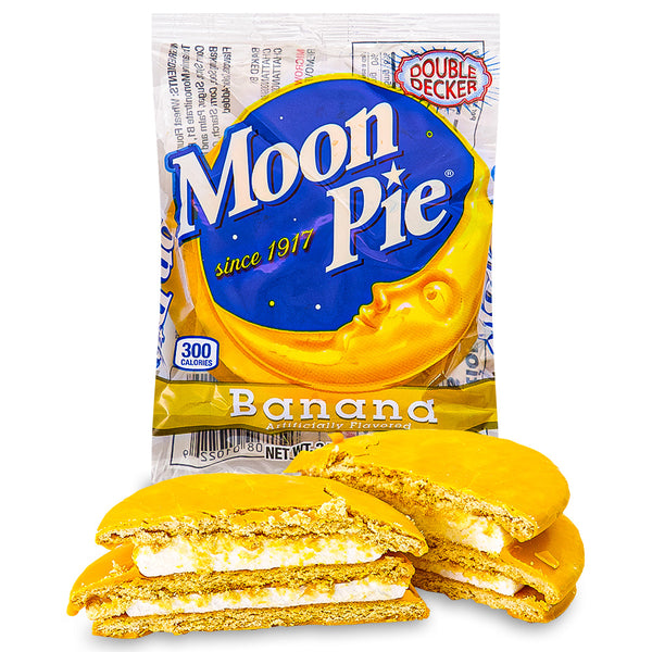 Chattanooga Moon Pie Banana 78 g Snaxies Exotic Pastry Montreal Canada
