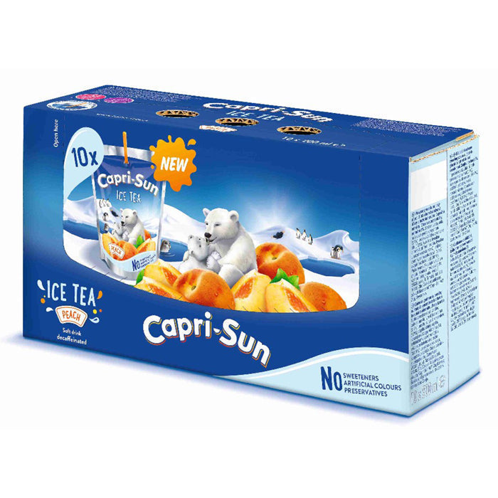 Capri-Sun Ice Tea Peach 200 ml (10 Pack) – Snaxies