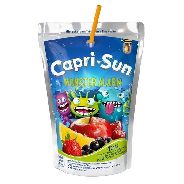 Capri-Sun Monster Alarm 200 ml Canada Snaxies Exotic Drink