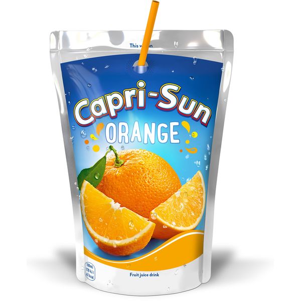 Capri-Sun Orange 200 ml Exotic Juice Drink Snaxies Canada Montreal