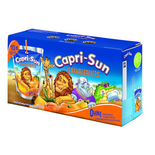 Capri-Sun Safari Fruits 200 ml (10 Pack)