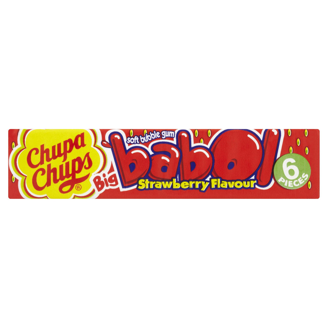 Chupa Chups Big Babol Strawberry 28 g