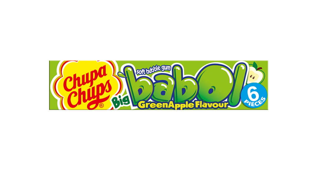 Chupa Chups Big Babol Green Apple 28 g