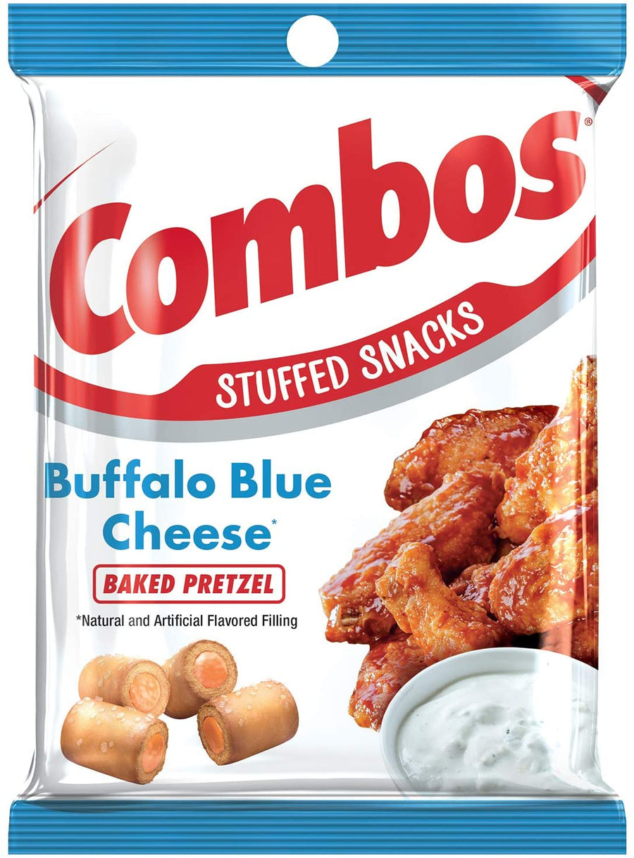 Combos Buffalo Blue Cheese Baked Pretzel 179 g - United States - Snaxies