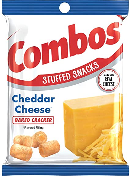 Combos Cheddar Cheese Baked Cracker 179 g Snaxies Exotic Snacks Montreal Quebec Canada