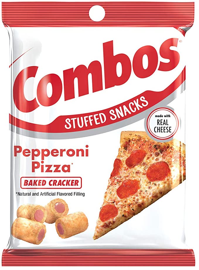 Combos Pepperoni Pizza Baked Cracker 179 g - United States - Snaxies