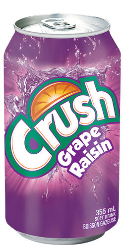 Crush Grape Can 355 ml Exotic Drink Snaxies Montreal Quebec Canada