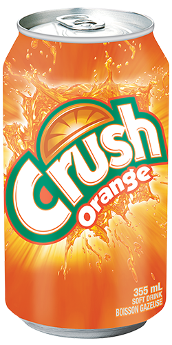 Crush Orange Can 355 ml Snaxies Montreal Quebec Canada