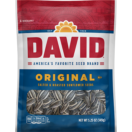 David Jumbo Original Sunflower Seeds 149 g Imported Exotic Snack Montreal Quebec Canada Snaxies