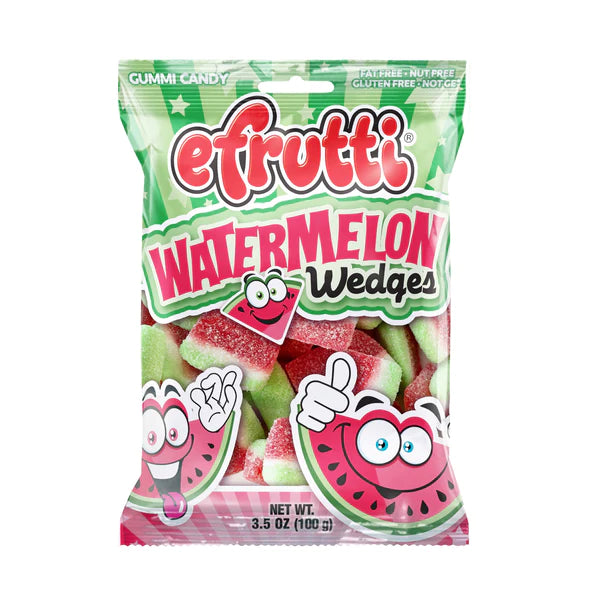 eFrutti Watermelon Wedges 100 g Snaxies Exotic Candy Montreal Canada