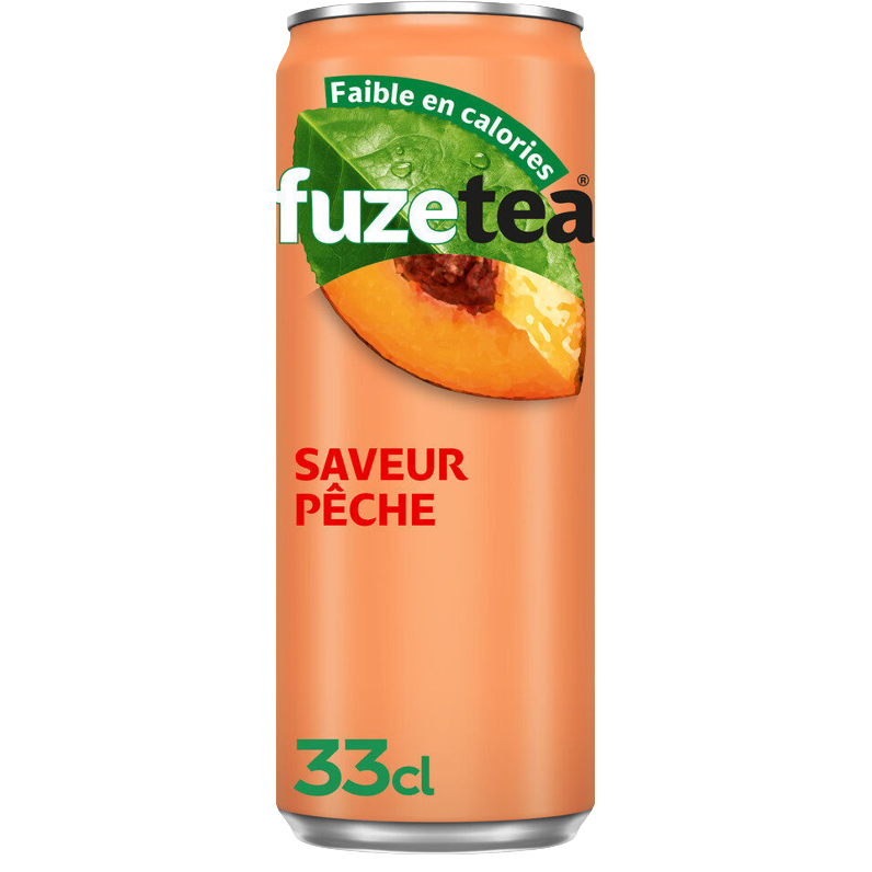 FUZE TEA Peach 330 ml Imported Exotic Drinks Montreal Quebec Canada Snaxies