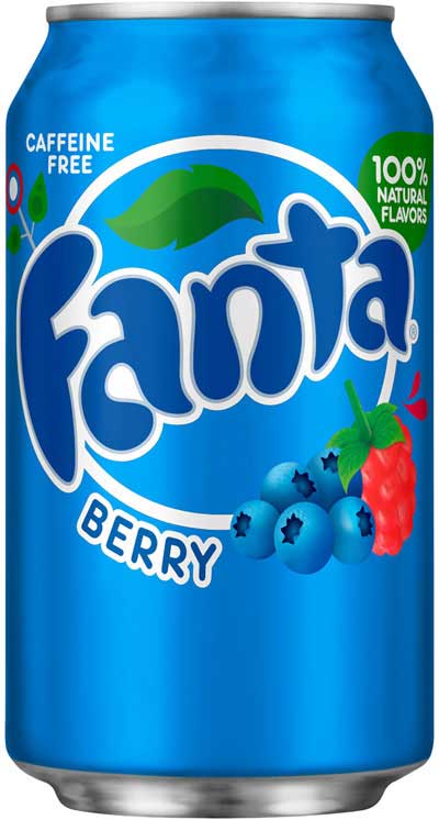 Fanta Berry Can 355 ml Snaxies Exotic Drinks Montreal Quebec Canada