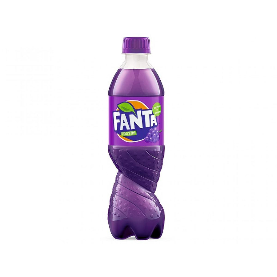 Fanta Grape 500 ml Europe Montreal Snaxies Exotic Pop Drink