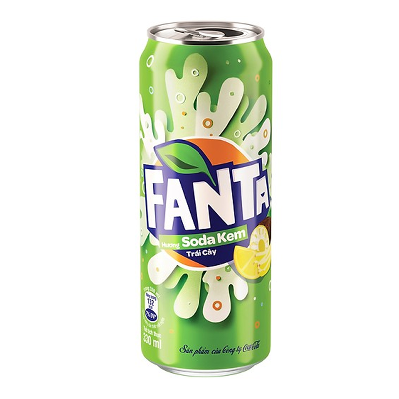 Fanta Huong Soda Kem 330 ml Snaxies Exotic Drinks Montreal Canada