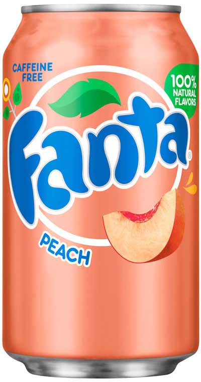 Fanta Peach Can 355 ml - Snaxies