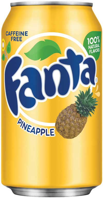 Fanta Pineapple Can 355 ml - Snaxies