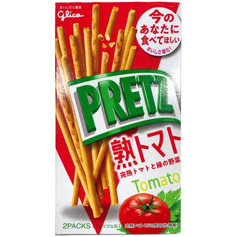 Glico PRETZ Tomato 60 g Imported Exotic Snack Japan Snaxies Montreal Quebec Canada