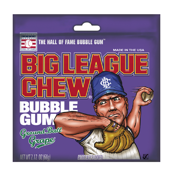 Big League Chew Grape 60 g Snaxies Exotic Gum Montreal Canada
