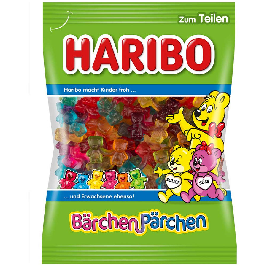 Haribo Barchen Parchen (Bear Couple) 175 g - Exotic Candy - Snaxies