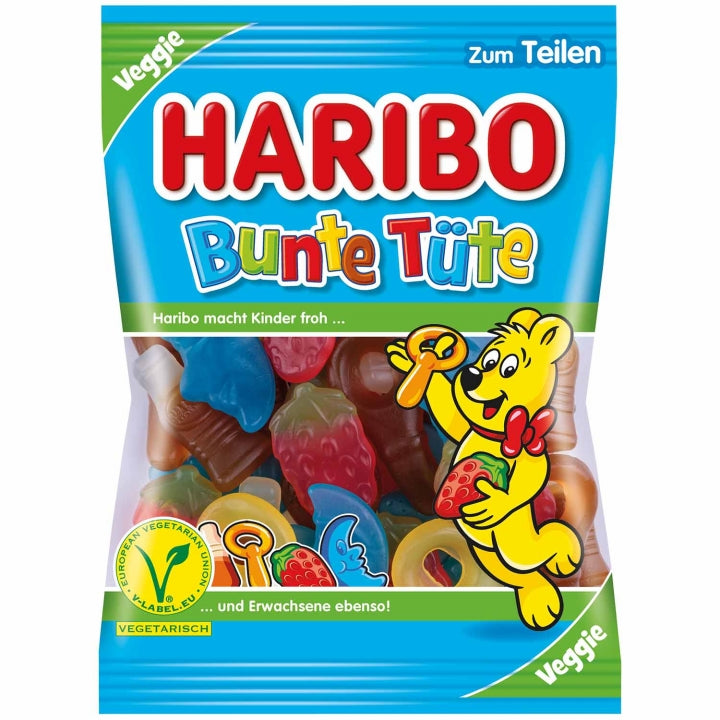 Haribo Bunte Tüte 175 g - Exotic Candy - Snaxies