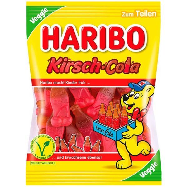 Haribo Cherry-Cola 200 g - Exotic Candy - Snaxies