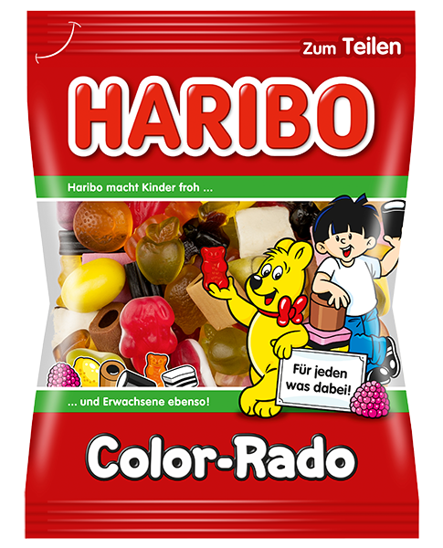 Haribo Color-Rado 200 g German Exotic Candy Canada